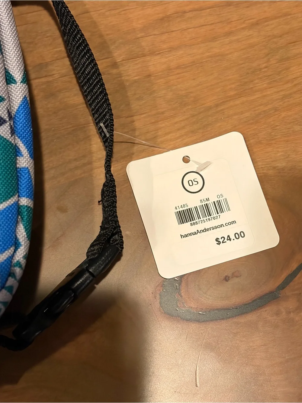 Hanna Andersson Backpack & Lunch Box Set – Geometric Blue/Teal – NWT